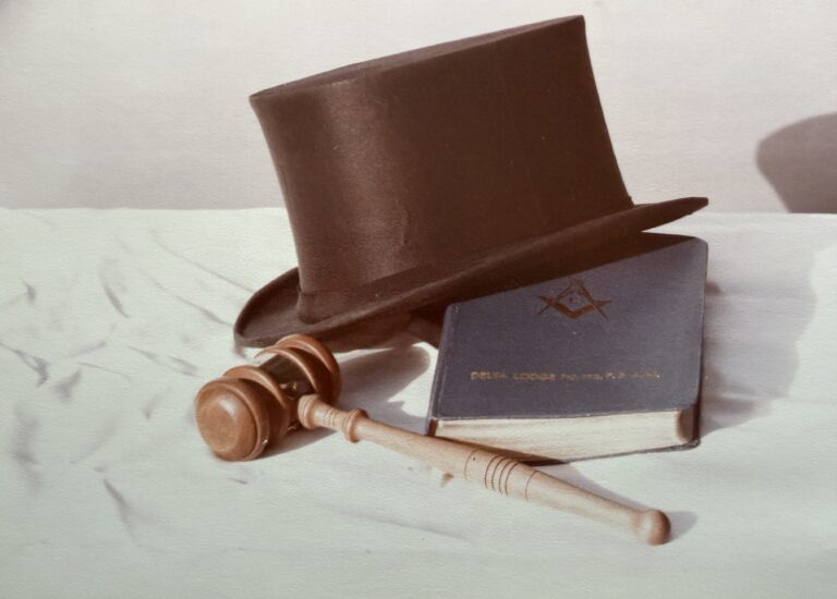 hat and gavel